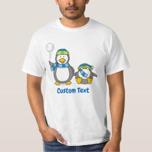 スノーボールペンギンTシャツ Tシャツ
