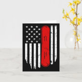 スノーボ最高のードアートメンズウィメンズスノーボードスノーボーア カード (黄色い花)