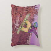 スノーボ絵を描ード アクセントクッション (正面(垂直))