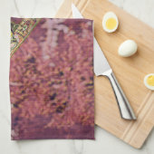 スノーボ絵を描ード キッチンタオル (四つ折り)