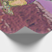 スノーボ絵を描ード ラッピングペーパー (角)