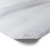 スノーマイマリネレイクアミッドホワイトピークス ポスター (角)