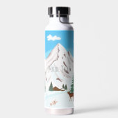 スノーマウンテンズトール絶縁ボトル ウォーターボトル (左面)