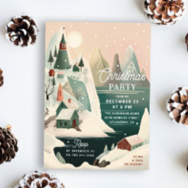 スノーマウンテンビレッジホリデイ | クリスマスパーティー 招待状