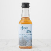 スノーマウンテンフォレストアプレーススキ結婚ーズイベント リキュールボトルラベル (正面)