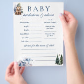 スノーマウンテンベアーアドベンチャー予測アドバイス チラシ (手)