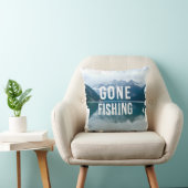 スノーマウンテンレイクゴーン魚釣り クッション (椅子)