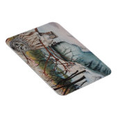 スノーマグネットのフクロウ マグネット (右側)