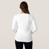 スノーママとベビーバイレスリーハーロー Tシャツ (裏面フル)