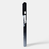 スノーマンとスノーフレークのシームレスなパターン Case-Mate iPhoneケース (裏面 / 左)