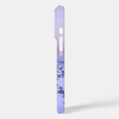 スノーマンとスノーフレークのシームレスなパターン Case-Mate iPhoneケース (裏面 / 左)