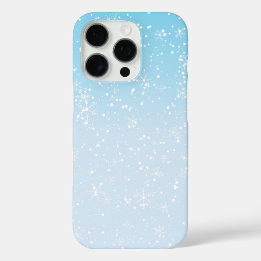 スノーマンとスノーフレークのシームレスなパターン Case-Mate iPhoneケース (裏面)