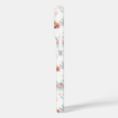 スノーマンとスノーフレークのシームレスなパターン Case-Mate iPhoneケース (裏面 / 左)