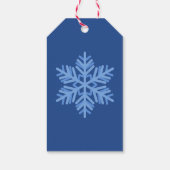 スノーマンクリスマス ギフトタグ (裏面)