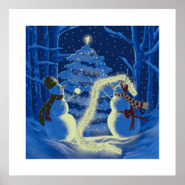 スノーマンクリスマス ポスター