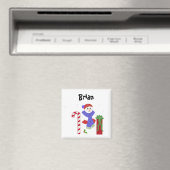 スノーマンネームタグ マグネット (インサイチュ (食洗機))