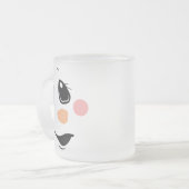 スノーマンマグ フロストグラスマグカップ (正面左)