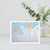 スノーマンヴァンパイア ポストカード (スタンド正面)