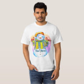 スノーマン バードマン Tシャツ (正面フル)