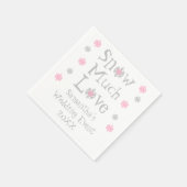 スノーマートラブ結婚ズイベント スタンダードカクテルナプキン (角)