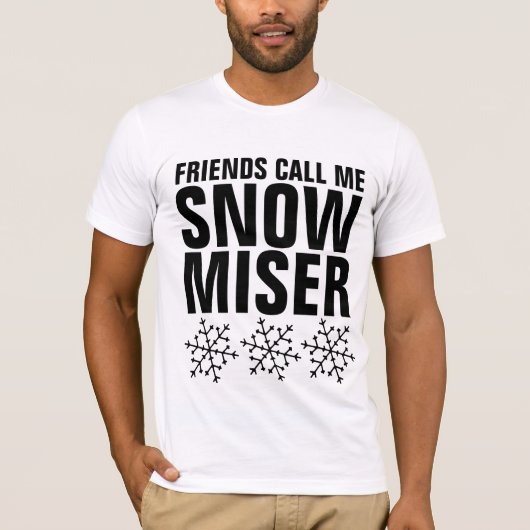 スノーミザーTシャツ Tシャツ (正面)