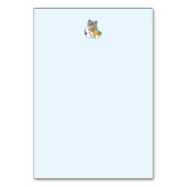 スノーモアおもしろいキャットウィンターホリデーデザイン テーブルナンバー (裏面)