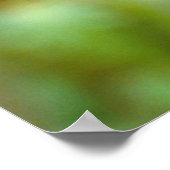 スノーモンキーベビーポートレート ポスター (角)