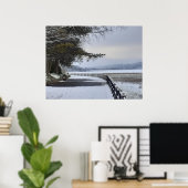 スノーモーニングポスター ポスター (ホームオフィス)