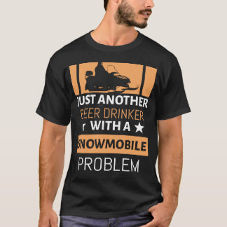 スノーモーバおもしろいー愛好家のためのノベルティギフト Tシャツ