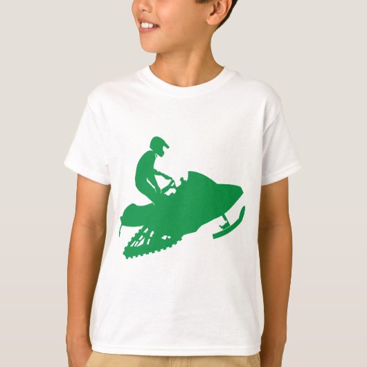 スノーモーバー/グリーンスレッド Tシャツ (正面)
