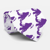 スノーモービラー/パープルスレッド ネクタイ (ロール)