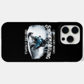 スノーモービルが楽しい スノーモービル Case-Mate iPhoneケース (裏面 (横))