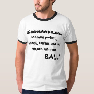 "スノーモービルで行きますのでフットボール… "Sledders.com Tシャツ