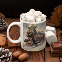 スノーモービルに乗#5るクリスマスグリーンゴブリン