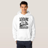 スノーモービルの友人に乗るブラップライフライディング パーカ (正面フル)