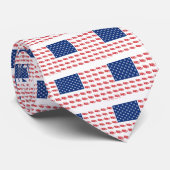 スノーモービルの旗 ネクタイ (ロール)