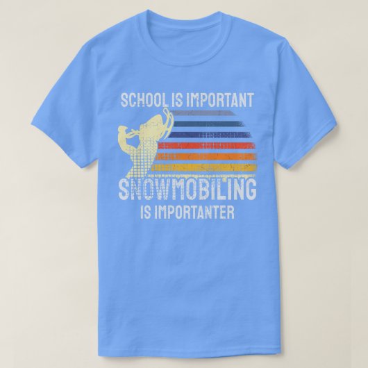 スノーモービルスノーモービル4 Tシャツ (デザイン正面)