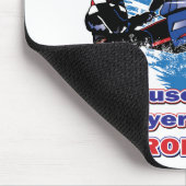 スノーモービルスバイスプロボールプレイヤー – 必要なヒーロー マウスパッド (コーナー)