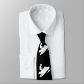 スノーモービルダーホワイトスレル ネクタイ (タイ)