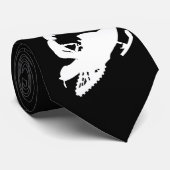 スノーモービルダーホワイトスレル ネクタイ (ロール)