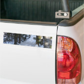 スノーモービルトレイル – 誕生日 バンパーステッカー (トラック上)