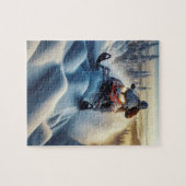 スノーモービルパズル ジグソーパズル (横)