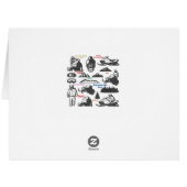 スノーモービルパパ、スノーモービル愛好家 (裏面横)