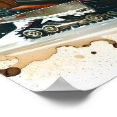 スノーモービルポスター ポスター (角)