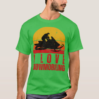 スノーモービル大好き14 Tシャツ
