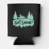 スノーモービル得 – スノーモービルおもしろいリング 缶クーラー (正面)