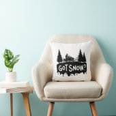 スノーモービル得 – 雪 クッション (椅子)