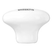 スノーモービル漫画イラストレーション セラミックノブ (側面)