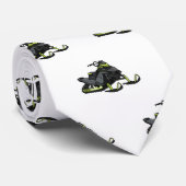 スノーモービル漫画イラストレーション ネクタイ (ロール)