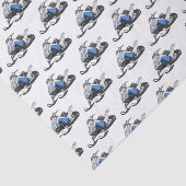 スノーモービル漫画イラストレーション 薄葉紙 (詳細)